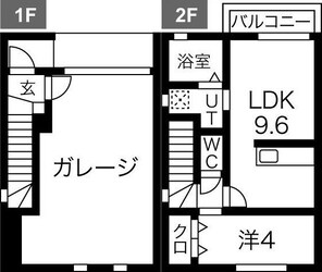 シャトレーの物件間取画像